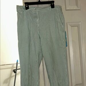 Green Bermuda Shorts Relaxed Fit Casual